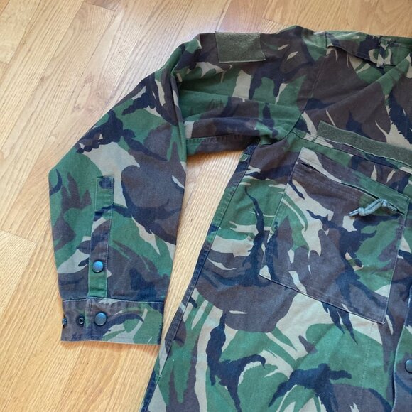 Dutch Military Camo Field Jacket DPM Army Shirt MADE IN HOLLAND - Picture 7 of 9
